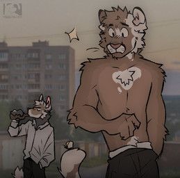 gawlik, lance_(maggotnizer), maggotnizer, alcohol_bottle, anthro