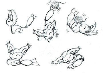 nintendo, pokemon, gauntletspirit, ball_of_yarn, eyes_closed