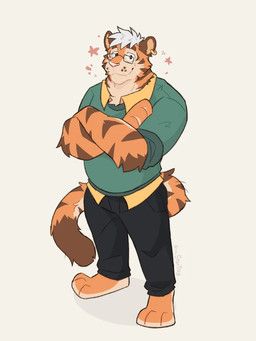 its_stardog, anthro, black_bottomwear, black_clothing, black_pants