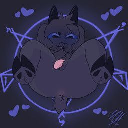 midnight(midnightgoatvrc), yanzfurry, anthro, artiodactyl, bottom_view
