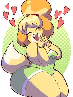 isabelle_(animal_crossing), animal_crossing, nintendo, jamcassette, anthro