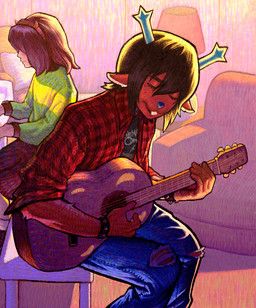 dess_holiday, kris_dreemurr, deltarune, undertale_(series), name_is_less