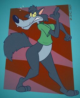 wolf_(wolf_and_gopher), teletoon, wolf_and_gopher, gavanzude, 3_toes