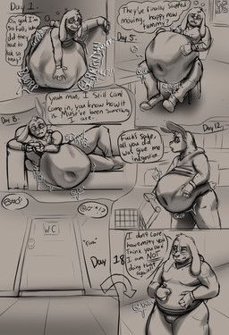effie_(kittycatnai), cedarott, anthro, belly, belly_overhang