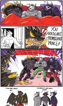 kharvyn_threx'maor_(furryandthotdestroyer), vaghar_(furryandthotdestroyer), european_mythology, mythology, nintendo