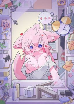 rubik's_cube, roraponsan, after_transformation, alarm_clock, anthro