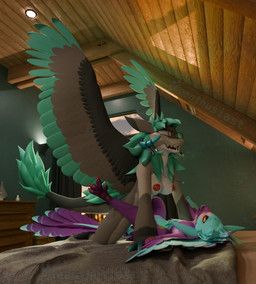 asher_sterling, merygryph, beanthusiast, 4_ears, all_fours