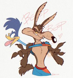wile_e._coyote, looney_tunes, warner_brothers, piti_yindee, anthro