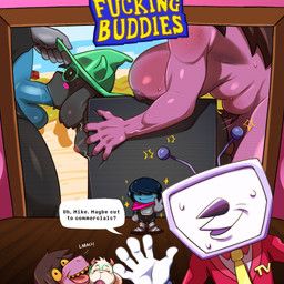 kris_dreemurr, ralsei, susie_(deltarune), tenna_(deltarune), deltarune