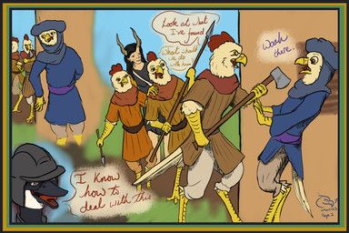 trustleka_(tzair), tzair_(artist), 4_toes, anatid, anisodactyl
