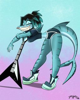 charlie_(adrrrart), 49ersrule07, alternative_fashion, anthro, aquatic