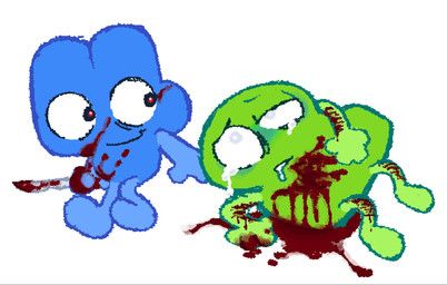 four_(bfb), two_(bfdi), battle_for_dream_island, object_shows, clockstops3am