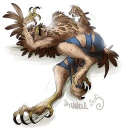 sayuncle, anthro, avian, avian_feet, beak