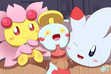 nintendo, pokemon, minami_(artist), blush, bodily_fluids