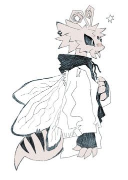 mythology, thorn_paw, ambiguous_anthro, ambiguous_gender, antennae_(anatomy)