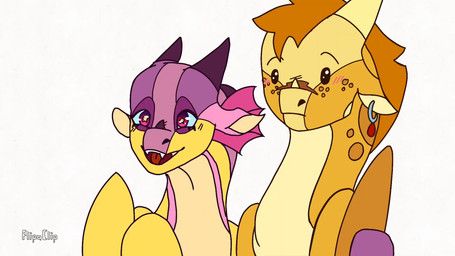 kinkajou_(wof), qibli_(wof), winter_(wof), wings_of_fire, gleni_isa