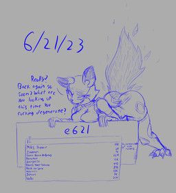 esix, e621, alcoholictails, anthro, breast_squish