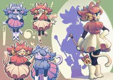 irritable_ghost_(deltarune), mad_mew_mew, mew_mew_(undertale), pink_(deltarune), deltarune