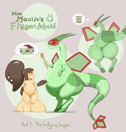 weird_mawile_(susfishous), miss_kobayashi's_dragon_maid, mythology, nintendo, pokemon