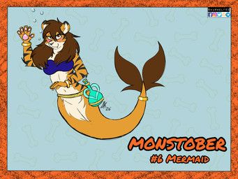tori_taxel, sharwolf92, accessory, anthro, aquatic