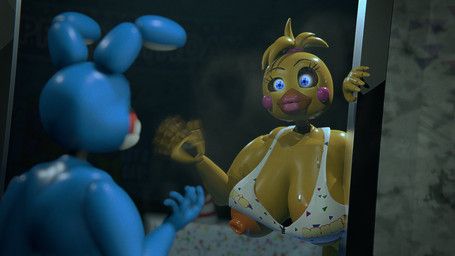 toy_bonnie_(fnaf), toy_chica_(fnaf), five_nights_at_freddy's, five_nights_at_freddy's_2, scottgames