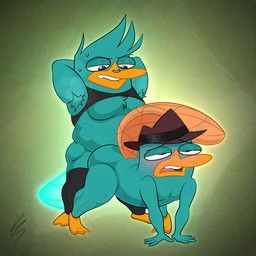perry_the_platypus, pj_(platislut), disney, phineas_and_ferb, platislut