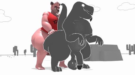 dinosaur_(google_chrome), kouda_(character), google, google_chrome, fanfurry