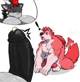 mythology, thesharksame, animal_genitalia, anthro, balls