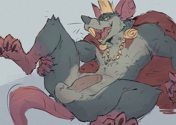 rat_king_(deadlock), deadlock, jephhh, anthro, anus
