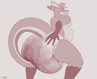 abena, steelshark, anthro, big_diaper, diaper
