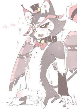 husk_(hazbin_hotel), hazbin_hotel, hellaverse, bananana8729, abdominal_bulge
