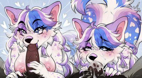 crydogg, 5_fingers, anthro, areola, ass_up