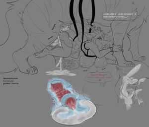 dogga, tica_(ticanine), mythology, second_life, doggasaurio