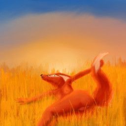 carniwhore, anthro, anus, black_ear_tips, breasts