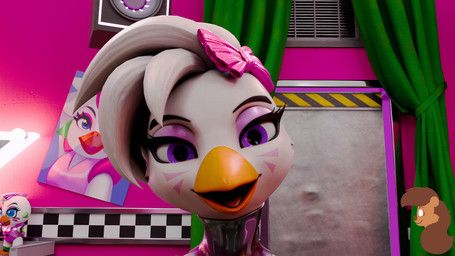 glamrock_chica, five_nights_at_freddy's, five_nights_at_freddy's:_security_breach, scottgames, steel_wool_studios