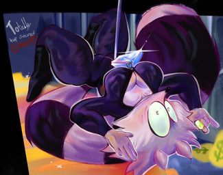uva_the_raccoon, telory_tort, anthro, big_tail, black_body
