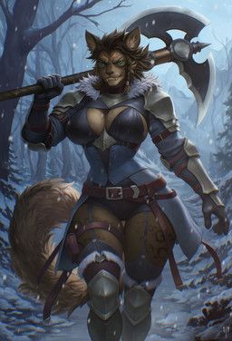 levsha, unknown_artist, anthro, armor, axe