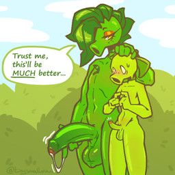 fan_character, peablaze_(leafpaw), electronic_arts, plants_vs._zombies, popcap_games