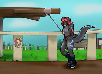 cyberjoel, mythology, kynmedia, anthro, bdsm