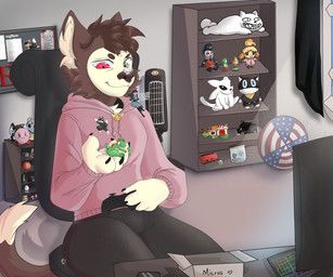 isabelle_(animal_crossing), kirby, kralex, looks_to_the_moon_(rain_world), morgana_(persona)