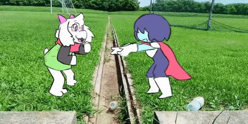 kris_dreemurr, ralsei, deltarune, undertale_(series), themakerdoll