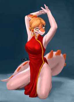 naomi_(gvh), goodbye_volcano_high, ko_op_(game_developer), drqube, anthro