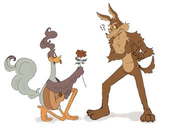 road_runner_(looney_tunes), wile_e._coyote, looney_tunes, warner_brothers, 0_pop_art