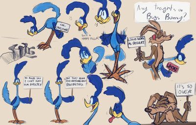 road_runner_(looney_tunes), wile_e._coyote, looney_tunes, warner_brothers, fettiowi