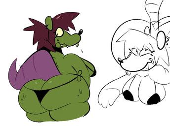 gamer_rat_(xarop77), disksystems, anthro, big_butt, bikini