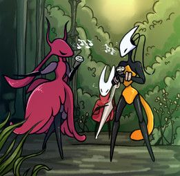 hornet_(hollow_knight), shakra_(hollow_knight:_silksong), skarrsinger_karmelita, hollow_knight:_silksong, hollow_knight_(franchise)