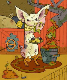 legorats, anthro, anus, arthropod, branding_iron