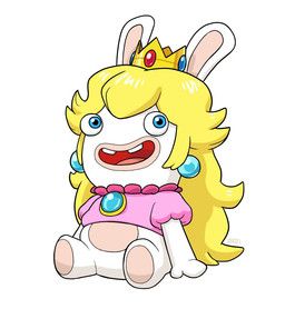 rabbid_peach, mario_bros, mario_plus_rabbids_kingdom_battle, nintendo, raving_rabbids