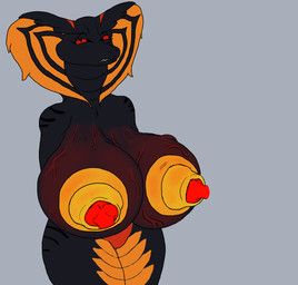 brimstone_(jasafarid), superduck, bodily_fluids, breast_growth, breasts