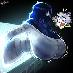 loona_(helluva_boss), octavia_(helluva_boss), sadako_yamamura, hellaverse, helluva_boss